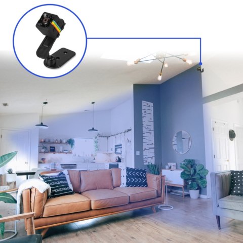 Mini kamera z detekcją ruchu FULL HD SD