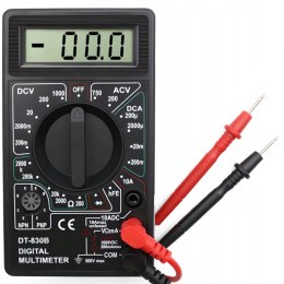 Multimetr miernik cyfrowy prądu napięcia rezystancji 0-500 V 0-5 A