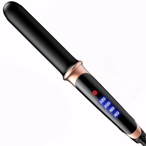 Prostownica do włosów ceramiczna 4 stopnie 160-220 C LCD
