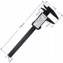 Suwmiarka elektroniczna w etui LCD 0-150 mm