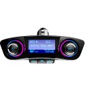 Transmiter samochodowy FM 8w1 Bluetooth TF/SD LCD do gniazda zapalniczki