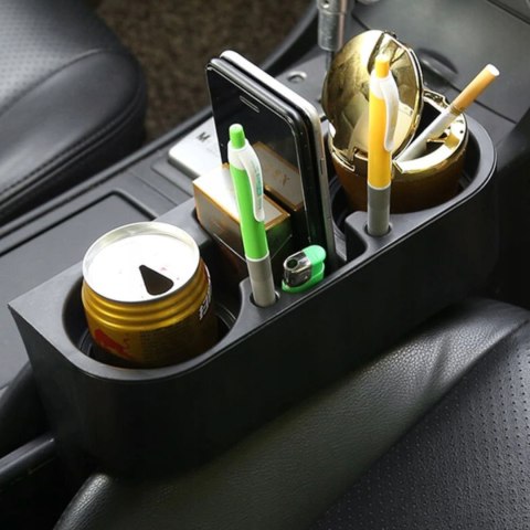 Uchwyt samochodowy na kubki napoje telefon długopis