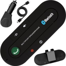 Zestaw głośnomówiący do samochodu z klipsem Bluetooth