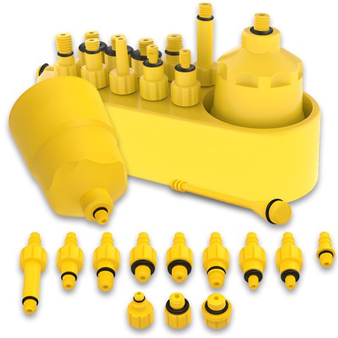 Zestaw narzędzi do odpowietrzania hamulców rowerowych Shimano Tektro - 30 el.