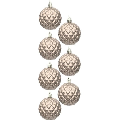 BOMBKA DEKORACYJNA PLASTIKOWA BEZPIECZNA 35SZT ŚR 60MM CHAMPAGNE BOMBKA DEKORACYJNA PLASTIKOWA BEZPIECZNA 35SZT ŚR 60MM CHAMPAGNE