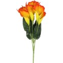Bukiet 7 CALLI GUMOWANYCH 62 cm KOLOR POMARAŃCZOWY