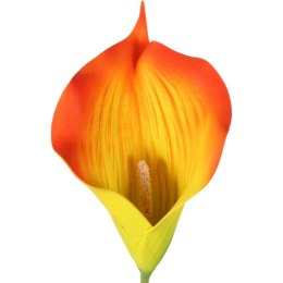 Bukiet 7 CALLI GUMOWANYCH 62 cm KOLOR POMARAŃCZOWY