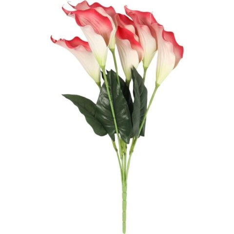 Bukiet 7 CALLI GUMOWANYCH 62 cm KOLOR RÓŻOWY
