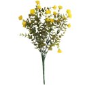 Bukiet BUKSZPANU DODATEK Z ŻÓŁTYMI KWIATKAMI 34 cm