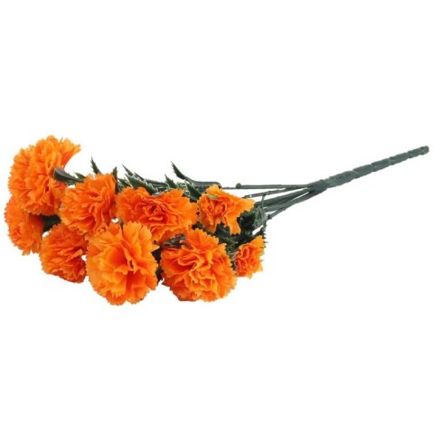 Bukiet GOŹDZIKÓW 42 cm POMARAŃCZOWY