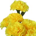 Bukiet GOŹDZIKÓW 42 cm ŻÓŁTY