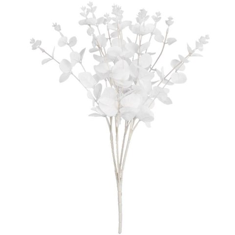 Bukiet liści EUCALYPTUSA w kolorze BIAŁYM 50 cm