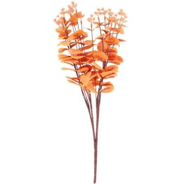 Bukiet liści EUCALYPTUSA w kolorze POMARAŃCZOWYM 50 cm