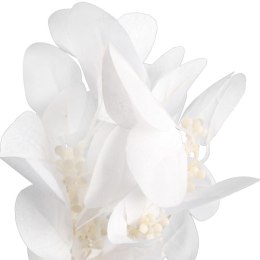 Bukiet liści jabłoni w kolorze BIAŁYM 52 cm