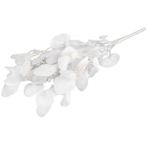 Bukiet liści jabłoni w kolorze BIAŁYM 52 cm