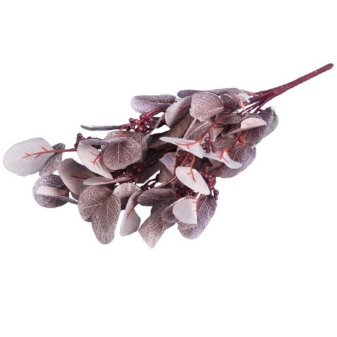 Bukiet liści jabłoni w kolorze JASNO FIOLETOWYM 52 cm