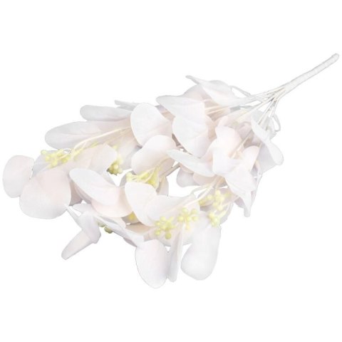 Bukiet liści jabłoni w kolorze KREMOWYM 52 cm