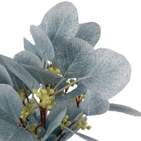 Bukiet liści jabłoni w kolorze NIEBIESKIM 52 cm