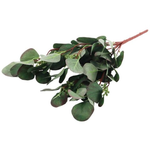 Bukiet liści jabłoni w kolorze ZIELONO FIOLETOWYM 52 cm