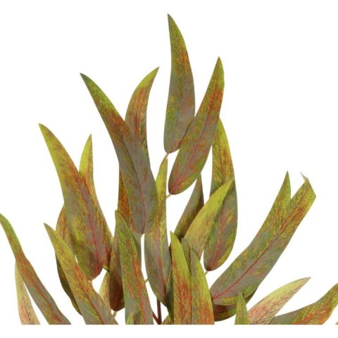GAŁĄZKA LIŚCI PAPIRUSA 70 cm KOLOR ZIELONO CZERWONY
