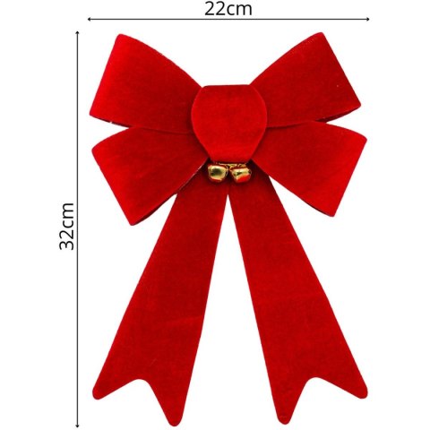 KOKARDA DEKORACYJNA 32CM KOKARDA DEKORACYJNA 32CM