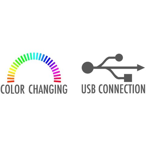KOMETA DEKORACYJNA WISZĄCA 35LED RGB USB KOMETA DEKORACYJNA WISZĄCA 35LED RGB USB
