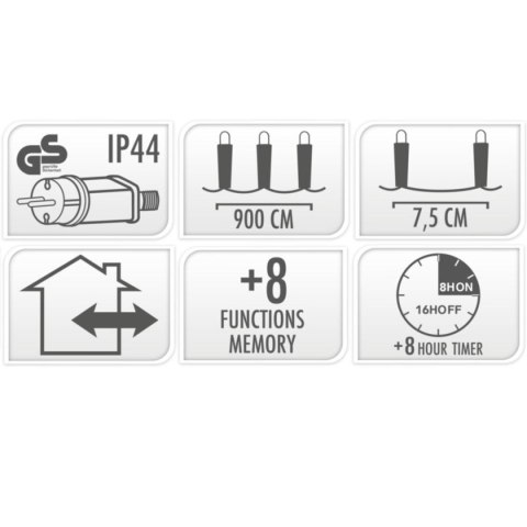 LAMPKI CHOINKOWE ŁAŃCUCH ŚWIETLNY 120 LED TIMER CIEPŁY BIAŁY PRZEŹROCZYSTY PRZEWÓD LAMPKI CHOINKOWE ŁAŃCUCH ŚWIETLNY 120 LED TIMER CIEPŁY BIAŁY PRZEŹROCZYSTY PRZEWÓD