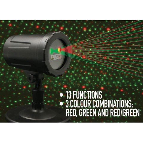 PROJEKTOR RZUTNIK LASEROWY 13 FUNKCJI Z PILOTEM PROJEKTOR RZUTNIK LASEROWY 13 FUNKCJI Z PILOTEM