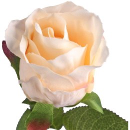 RÓŻA POJEDYNCZA 46 CM KREMOWA
