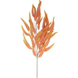 GAŁĄZKA LIŚCI PAPIRUSA 70 cm KOLOR POMARAŃCZOWY