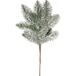 GAŁĄZKA ŚWIERKOWA OŚNIEŻONA PIK 32 CM ZIELONA