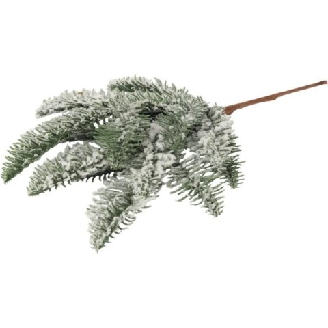 GAŁĄZKA ŚWIERKOWA OŚNIEŻONA PIK 32 CM ZIELONA