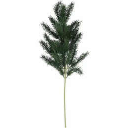 GAŁĄZKA ŚWIERKOWA gumowana 64 cm zielona