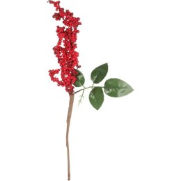 GAŁĄZKA z JARZĘBINĄ 42 CM czerwona