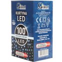 KURTYNA 100 LED ZASŁONA ŚWIETLNA LAMPKI ŚWIĘTA LAMPKA ŚWIĄTECZNA 1.5 X1.5 M