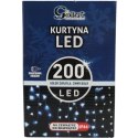 KURTYNA 200 LED ZASŁONA ŚWIETLNA LAMPKI ŚWIĘTA LAMPKA ŚWIĄTECZNA 2 x 1 m