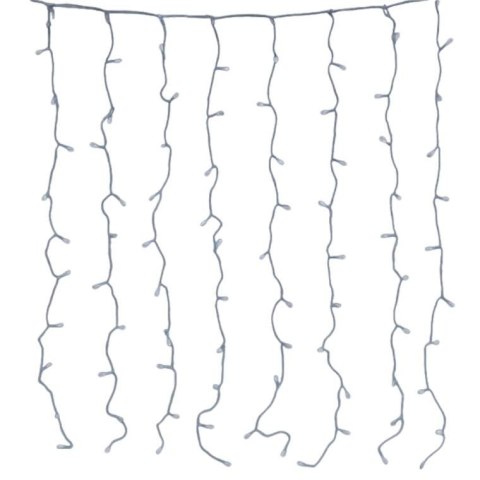 KURTYNA 200 LED ZASŁONA ŚWIETLNA LAMPKI ŚWIĘTA LAMPKA ŚWIĄTECZNA 2 x 1 m