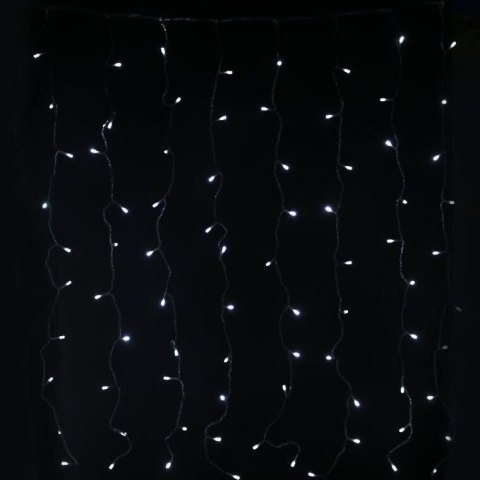 KURTYNA 200 LED ZASŁONA ŚWIETLNA LAMPKI ŚWIĘTA LAMPKA ŚWIĄTECZNA 2 x 1 m