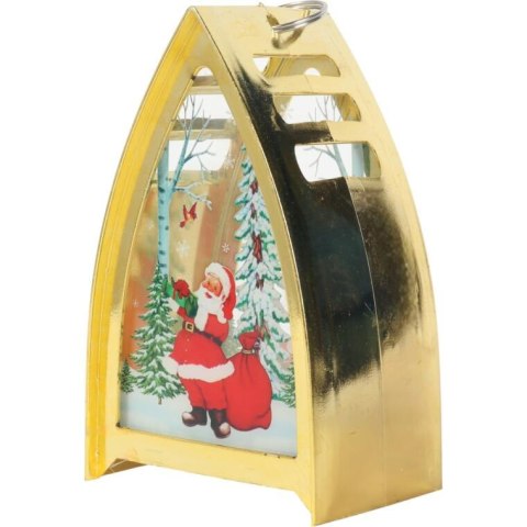 LAMPION ŚWIĄTECZNY LATARENKA DEKORACJA ŚWIETLNA LED BOŻE NARODZENIE MIKOŁAJ