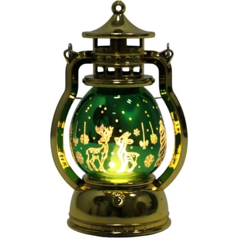 LAMPION ŚWIĄTECZNY LATARENKA DEKORACJA ŚWIETLNA LED BOŻE NARODZENIE