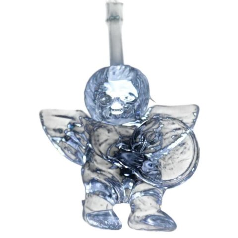 Lampki choinkowe na sznurze AKRYLOWE ANIOŁKI 10 led na baterie