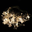 Lampki choinkowe na sznurze AKRYLOWE RENIFERY 10 led na baterie