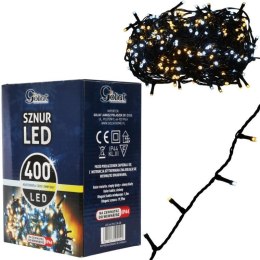 Lampki choinkowe sznur świetlny 400 LED mix C.B+Z.B