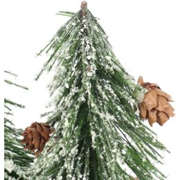 Ozdoba bożonarodzeniowa TRZY CHOINKI NA PNIU 22 CM