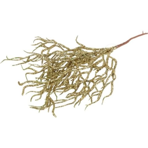 PIK Z BROKATOWYMI GAŁĄZKAMI 30 CM ZŁOTY