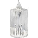 ŚWIECA transparentna akrylowa bezpłomieniowa Wkład do Zniczy Led 6 cm