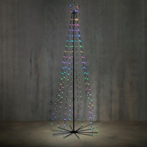 CHOINKA DEKORACYJNA 180 LED RGB 185CM LUCA CHOINKA DEKORACYJNA 180 LED RGB 185CM LUCA