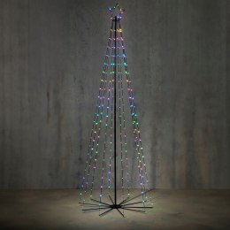 CHOINKA DEKORACYJNA 290 LED RGB 300CM LUCA