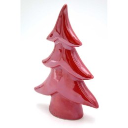 CHOINKA DEKORACYJNA CZERWONA 8,5x3,5x12,5CM