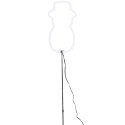 NEON BAŁWAN BIAŁY LED NA BATERIE 14,5x96CM LUCA NEON BAŁWAN BIAŁY LED NA BATERIE 14,5x96CM LUCA